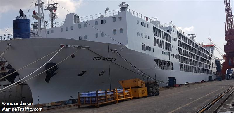 polaris 3 (Livestock Carrier) - IMO 9441740, MMSI 351325000, Call Sign 3EQD5 under the flag of Panama