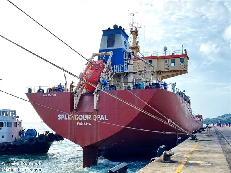 splendour opal (Chemical/Oil Products Tanker) - IMO 9341366, MMSI 353785000, Call Sign 3EXE2 under the flag of Panama