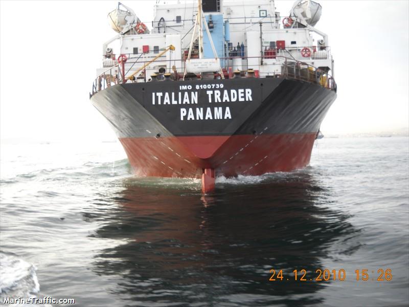 italian trader (General Cargo Ship) - IMO 8100739, MMSI 357476000, Call Sign 3FYO2 under the flag of Panama