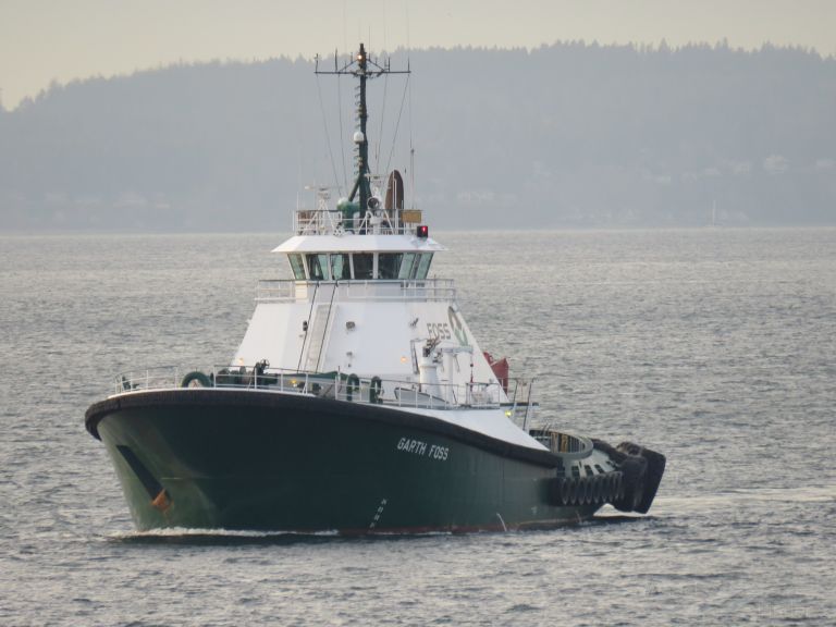 garth foss (Tug) - IMO 9070266, MMSI 366767140, Call Sign WCE4732 under the flag of United States (USA)