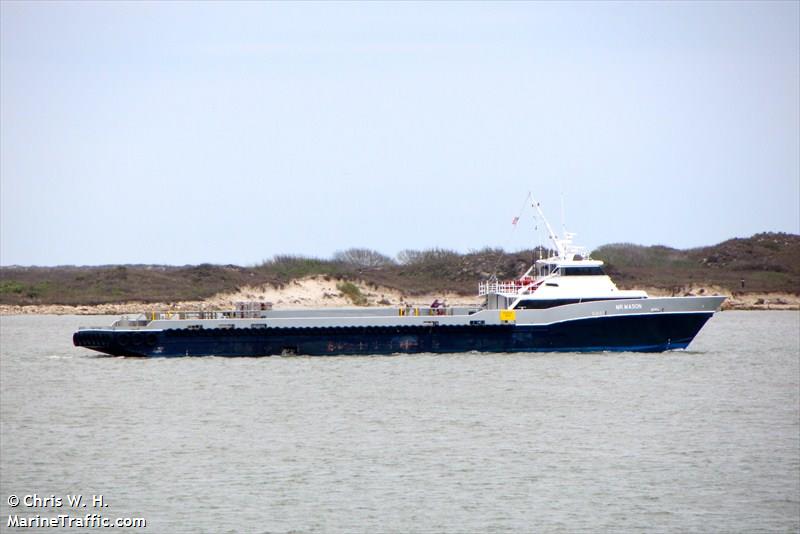mr mason (Offshore Tug/Supply Ship) - IMO 8973461, MMSI 367481080, Call Sign WDF7100 under the flag of United States (USA)