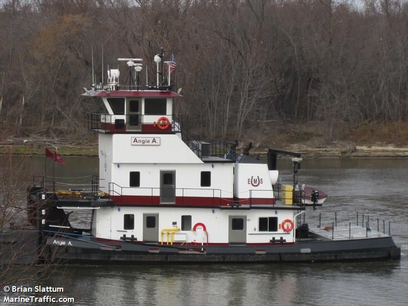 angie a (Towing vessel) - IMO , MMSI 367512930, Call Sign WDG2175 under the flag of United States (USA)