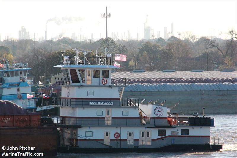 donald wood (Towing vessel) - IMO , MMSI 367649170, Call Sign WDH7537 under the flag of United States (USA)