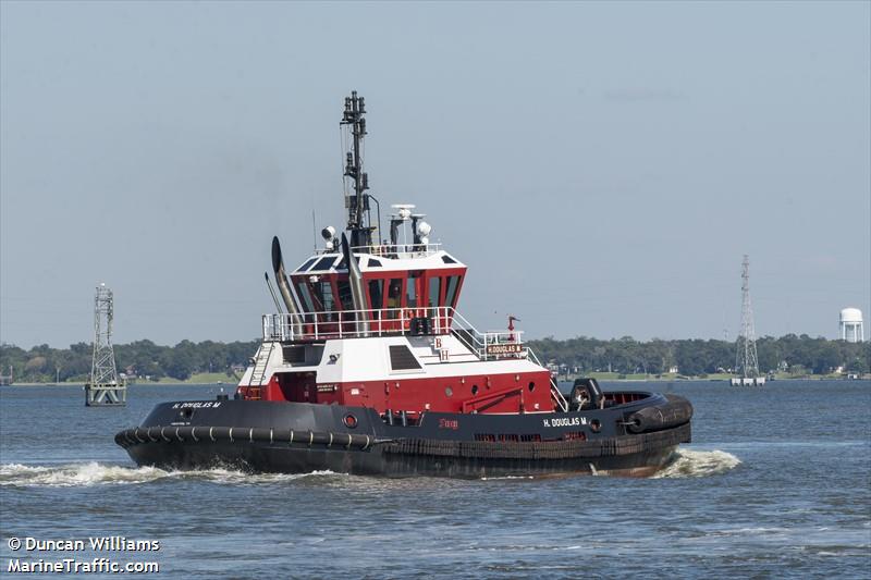 h douglas m (Tug) - IMO 9794161, MMSI 367708150, Call Sign WDI5400 under the flag of United States (USA)