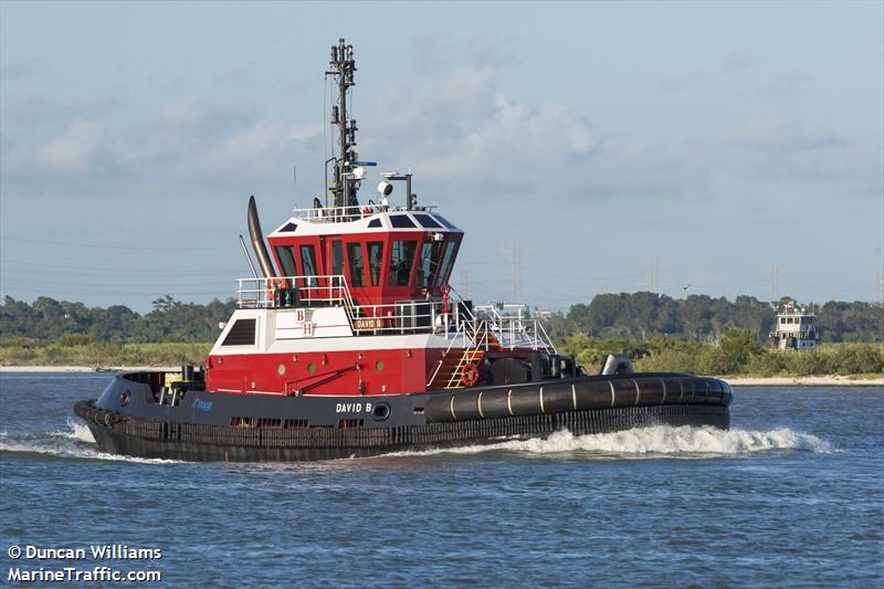 david b (Tug) - IMO 9794197, MMSI 367730910, Call Sign WDI7661 under the flag of United States (USA)