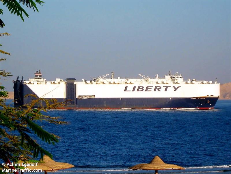 liberty pride (Vehicles Carrier) - IMO 9448114, MMSI 368473000, Call Sign KRAU under the flag of United States (USA)