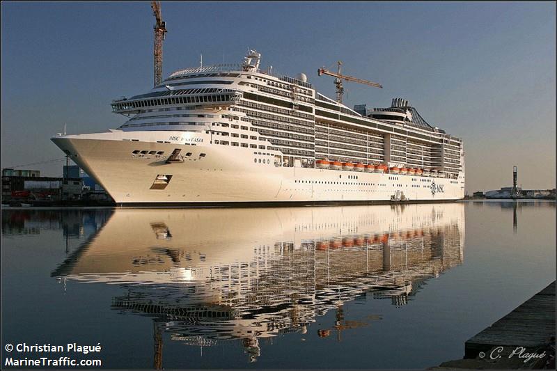 msc fantasia (Passenger (Cruise) Ship) - IMO 9359791, MMSI 370648000, Call Sign 3ETR7 under the flag of Panama