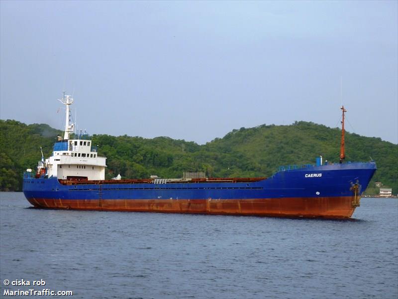 caerus (General Cargo Ship) - IMO 6919837, MMSI 377996000, Call Sign J8AH2 under the flag of St Vincent & Grenadines