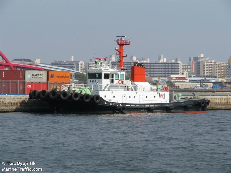 awajimaru (Tug) - IMO , MMSI 431002172, Call Sign JD3131 under the flag of Japan