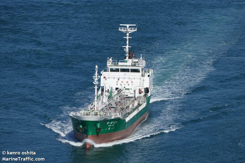 houei no.1 (Oil Products Tanker) - IMO 9628881, MMSI 431003155, Call Sign JD3291 under the flag of Japan