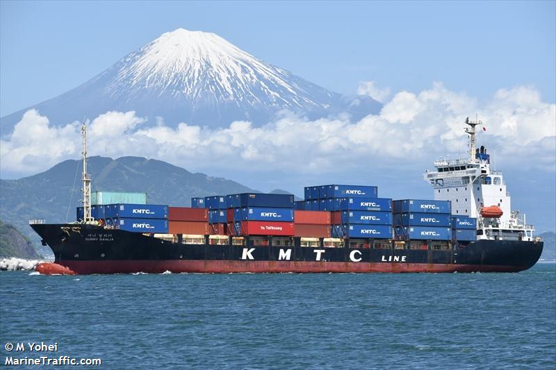 sunny dahlia (Container Ship) - IMO 9247297, MMSI 441485000, Call Sign D7UA under the flag of Korea