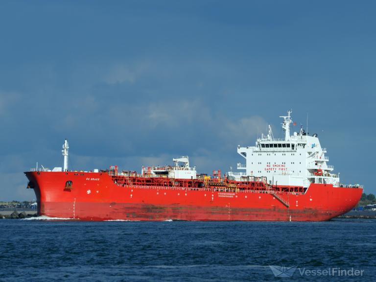 sc draco (Chemical/Oil Products Tanker) - IMO 9752022, MMSI 477439800, Call Sign VRQF3 under the flag of Hong Kong