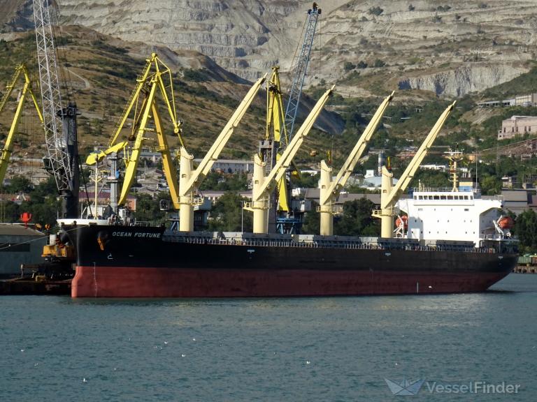 ocean fortune (Bulk Carrier) - IMO 9727077, MMSI 477637500, Call Sign VRNS6 under the flag of Hong Kong