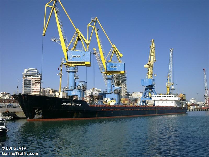 mekhanik yuzvovich (General Cargo Ship) - IMO 9116101, MMSI 511255000, Call Sign T8A2214 under the flag of Palau