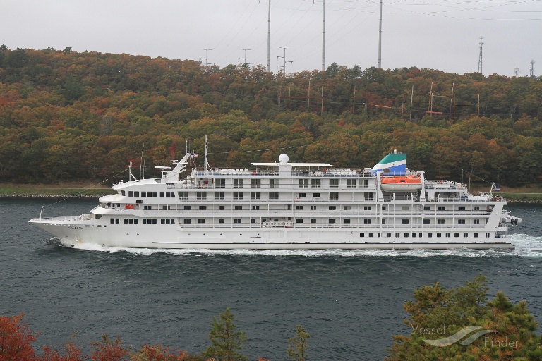 pearl mist (Passenger (Cruise) Ship) - IMO 9412701, MMSI 538003543, Call Sign V7RM9 under the flag of Marshall Islands