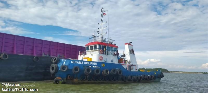 guiana dolphin (Tug) - IMO 9562788, MMSI 542476110, Call Sign E6RR2 under the flag of Niue