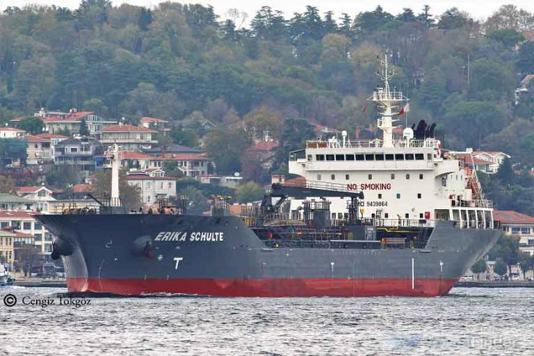 erika schulte (Chemical/Oil Products Tanker) - IMO 9439864, MMSI 563049000, Call Sign 9V9155 under the flag of Singapore