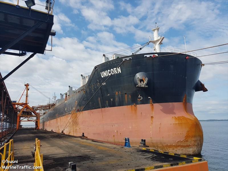 unicorn (Bulk Carrier) - IMO 9595931, MMSI 566439000, Call Sign 9V9497 under the flag of Singapore