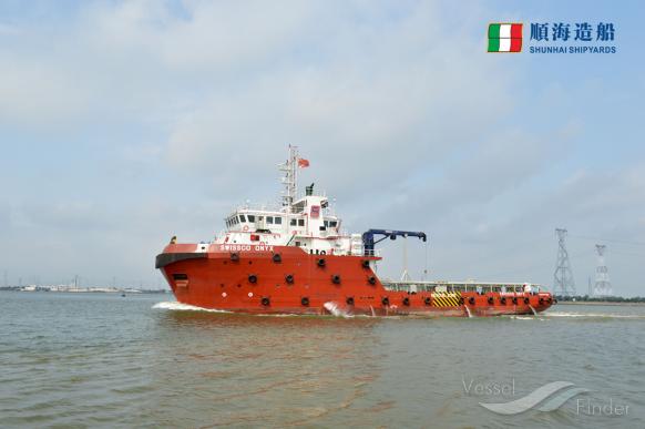 rawabi 35 (Offshore Tug/Supply Ship) - IMO 9715115, MMSI 572342220, Call Sign T2NP5 under the flag of Tuvalu