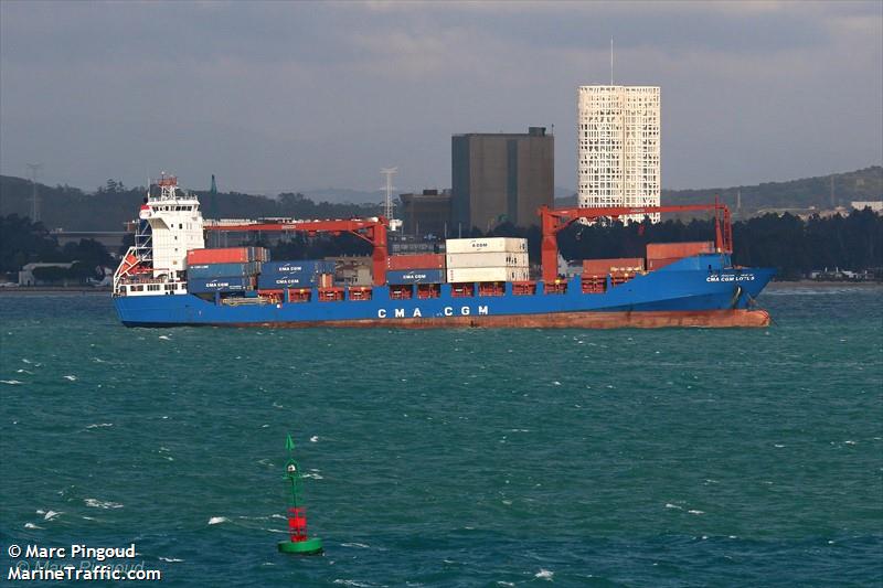 lotus (General Cargo Ship) - IMO 9193525, MMSI 622112801, Call Sign 6AJJ under the flag of Egypt