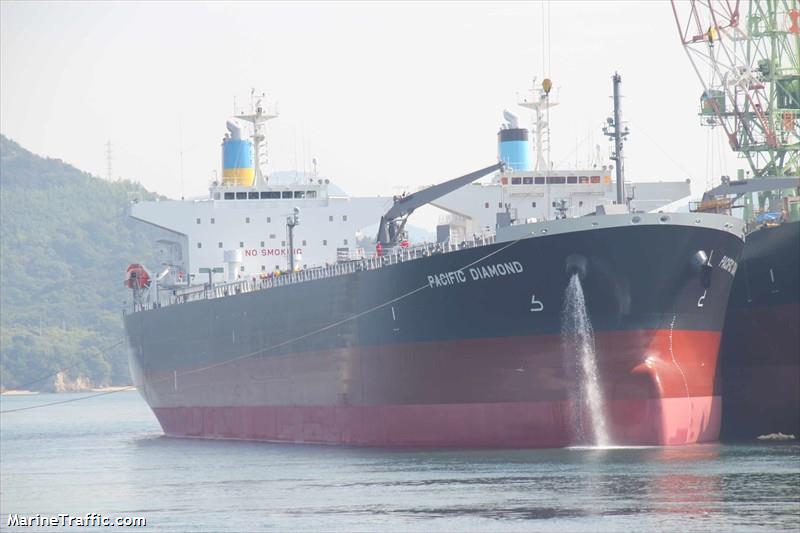 pacific diamond (Crude Oil Tanker) - IMO 9573660, MMSI 636014743, Call Sign A8WG8 under the flag of Liberia