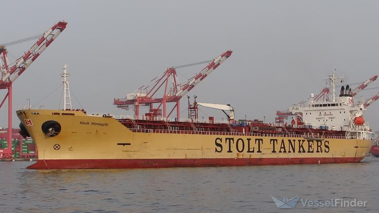 stolt strength (Chemical/Oil Products Tanker) - IMO 9311024, MMSI 636014974, Call Sign A8XU2 under the flag of Liberia