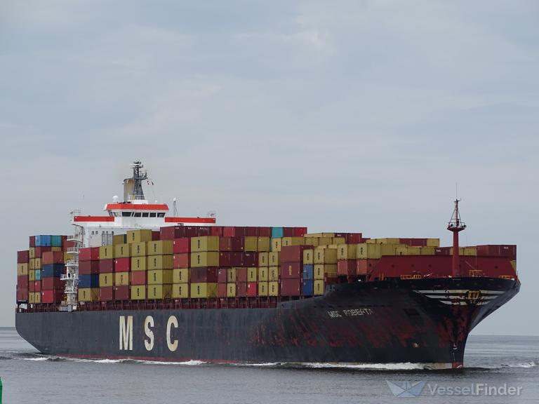msc roberta (Container Ship) - IMO 9038907, MMSI 636017006, Call Sign D5IV9 under the flag of Liberia