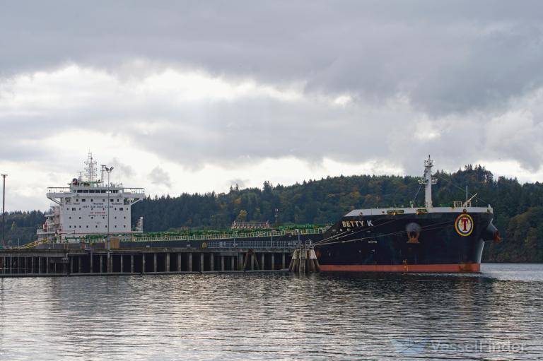 betty k (Bulk Carrier) - IMO 9855654, MMSI 636019185, Call Sign D5TI5 under the flag of Liberia