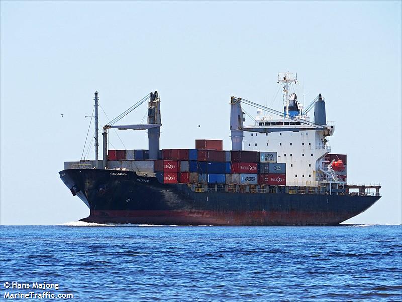 calypso (Container Ship) - IMO 9550371, MMSI 636019574, Call Sign D5VD2 under the flag of Liberia