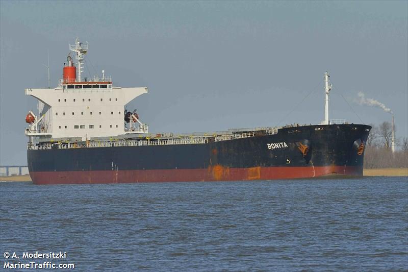 bonita (Bulk Carrier) - IMO 9231286, MMSI 636091840, Call Sign A8TM5 under the flag of Liberia