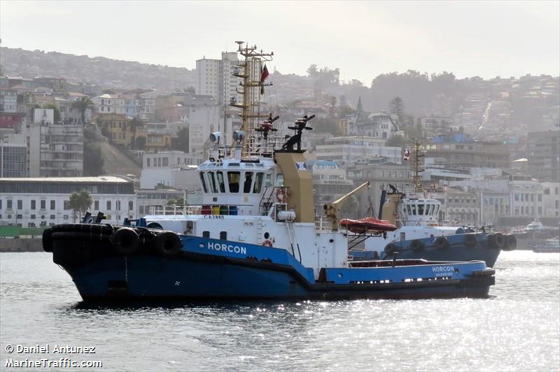 horcon (Tug) - IMO 9453028, MMSI 725000714, Call Sign CA2880 under the flag of Chile
