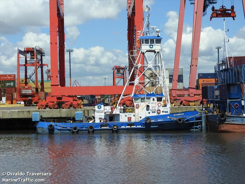 gf humaita (Tug) - IMO 9327889, MMSI 755004138, Call Sign ZPAJ under the flag of Paraguay