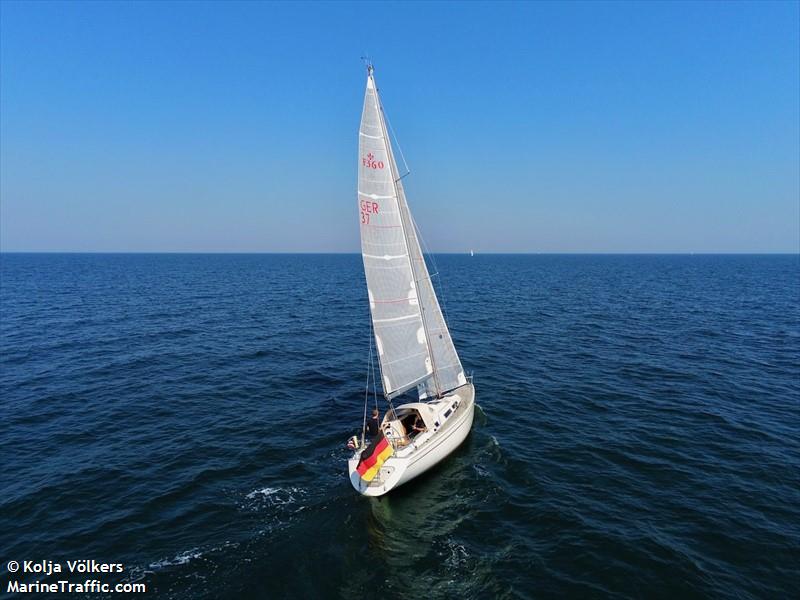 tiira (Sailing vessel) - IMO , MMSI 211830310, Call Sign DK8808 under the flag of Germany