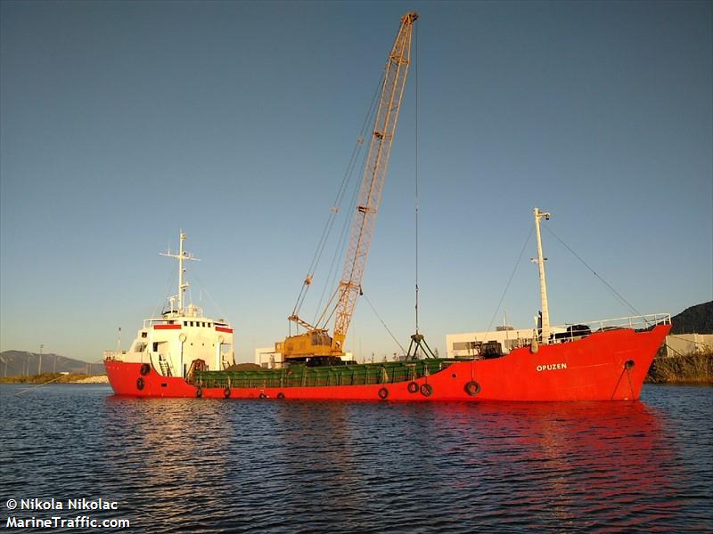 opuzen (Unknown) - IMO 5086322, MMSI 238305340, Call Sign 9AA3594 under the flag of Croatia