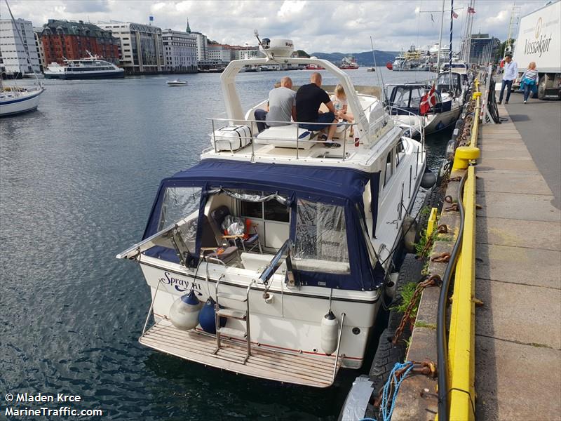 spray iii (Pleasure craft) - IMO , MMSI 258100060, Call Sign LG6228 under the flag of Norway