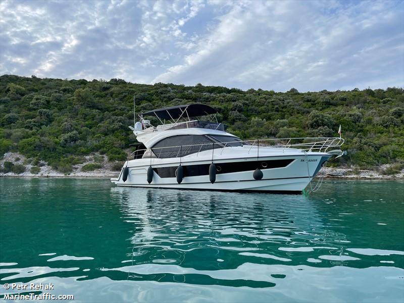 my4 (Pleasure craft) - IMO , MMSI 267210199, Call Sign OMKU under the flag of Slovakia