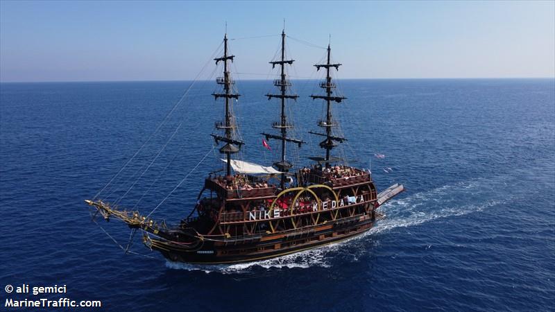galleon (Pleasure craft) - IMO , MMSI 271043617, Call Sign YM8695 under the flag of Turkey