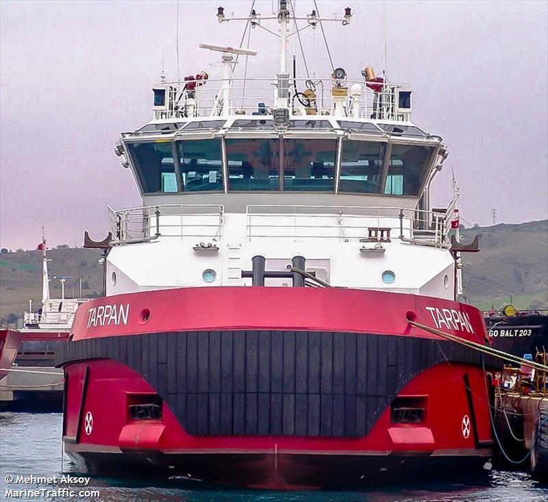 tarpan (Offshore Tug/Supply Ship) - IMO 9486996, MMSI 273323610, Call Sign UBSK9 under the flag of Russia