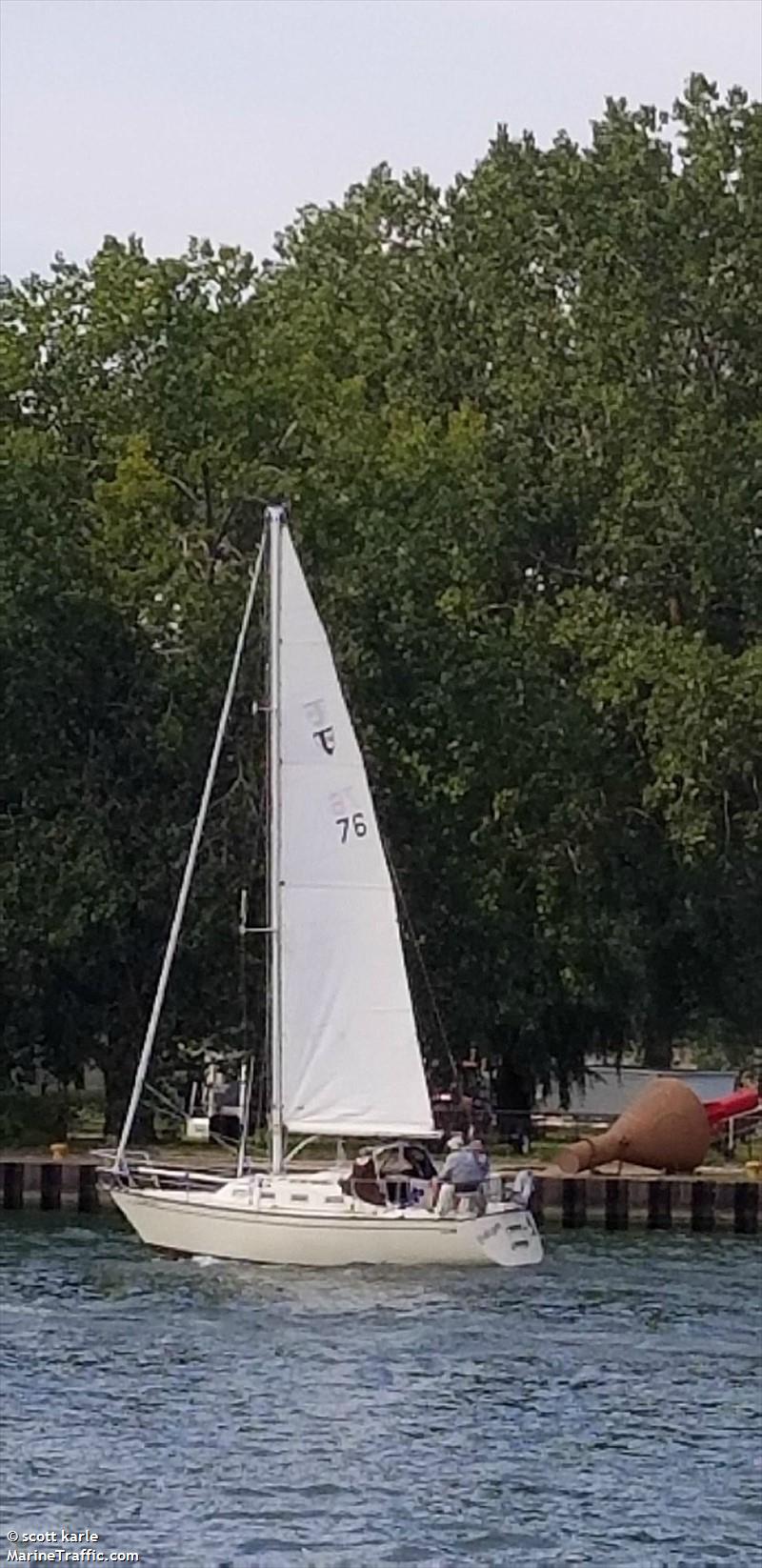 halcyon (Sailing vessel) - IMO , MMSI 338117219 under the flag of USA