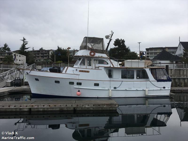 orion (Pleasure craft) - IMO , MMSI 367561080, Call Sign WDG6827 under the flag of United States (USA)