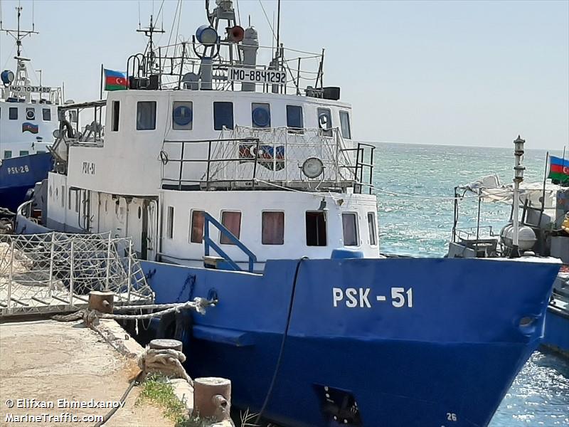 psk-51 (Passenger Ship) - IMO 8841292, MMSI 423148100 under the flag of Azerbaijan