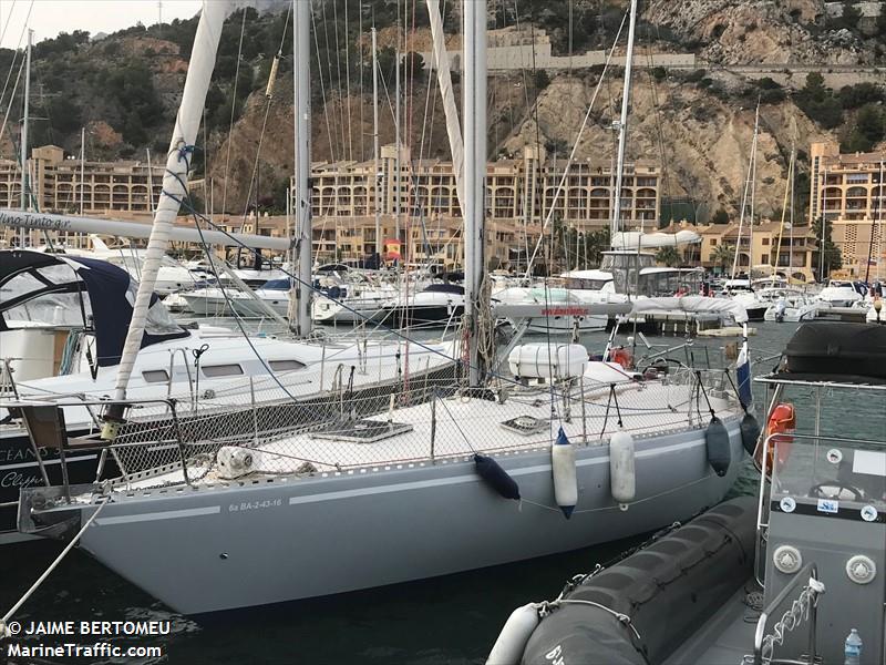 nou dimoni (Sailing vessel) - IMO , MMSI 224054750, Call Sign EB4616 under the flag of Spain