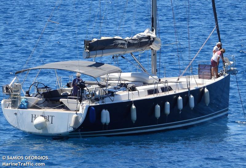 hobbit iv (Sailing vessel) - IMO , MMSI 225981417 under the flag of Spain