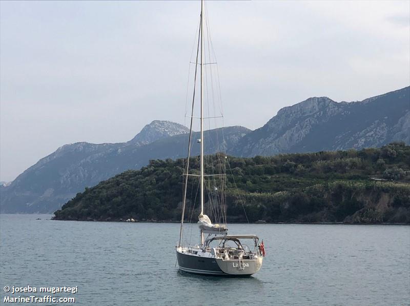 lainoa (Sailing vessel) - IMO , MMSI 227153610, Call Sign FAA7553 under the flag of France