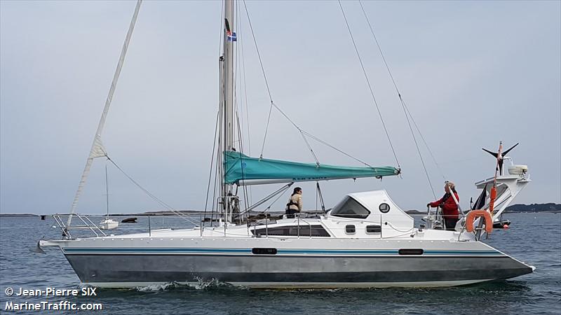 ker flint (Sailing vessel) - IMO , MMSI 227189750, Call Sign FW 5818 under the flag of France