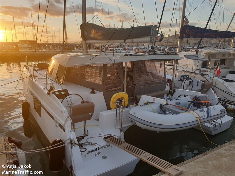 united horizons (Sailing vessel) - IMO , MMSI 227890390, Call Sign FAF7598 under the flag of France