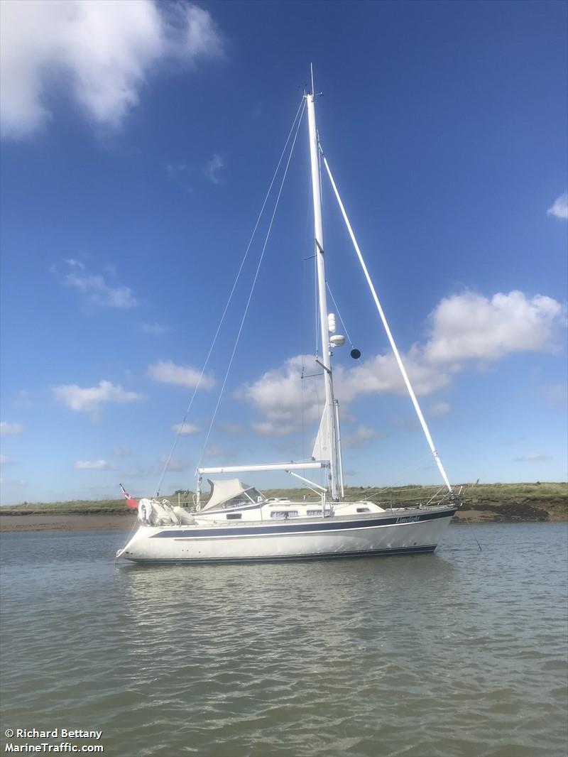 limelight (Sailing vessel) - IMO , MMSI 235002791, Call Sign ZNRF4 under the flag of United Kingdom (UK)