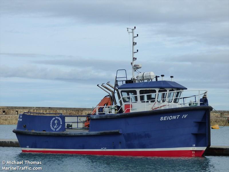 seiont iv (-) - IMO , MMSI 235058473, Call Sign 2ABJ3 under the flag of United Kingdom (UK)