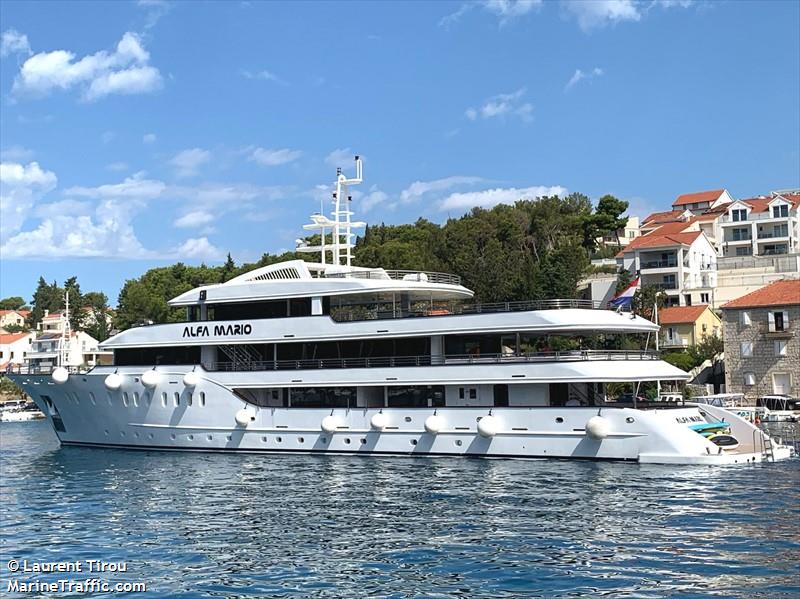 alfa mario (Passenger ship) - IMO , MMSI 238669240, Call Sign 9A6818 under the flag of Croatia