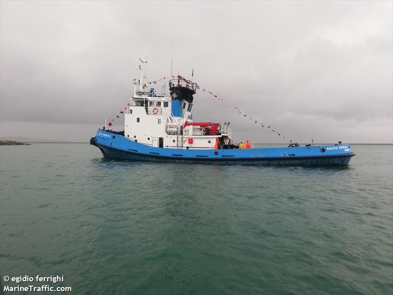 silvia onorato (Tug) - IMO 8714906, MMSI 247429000, Call Sign IXSX under the flag of Italy